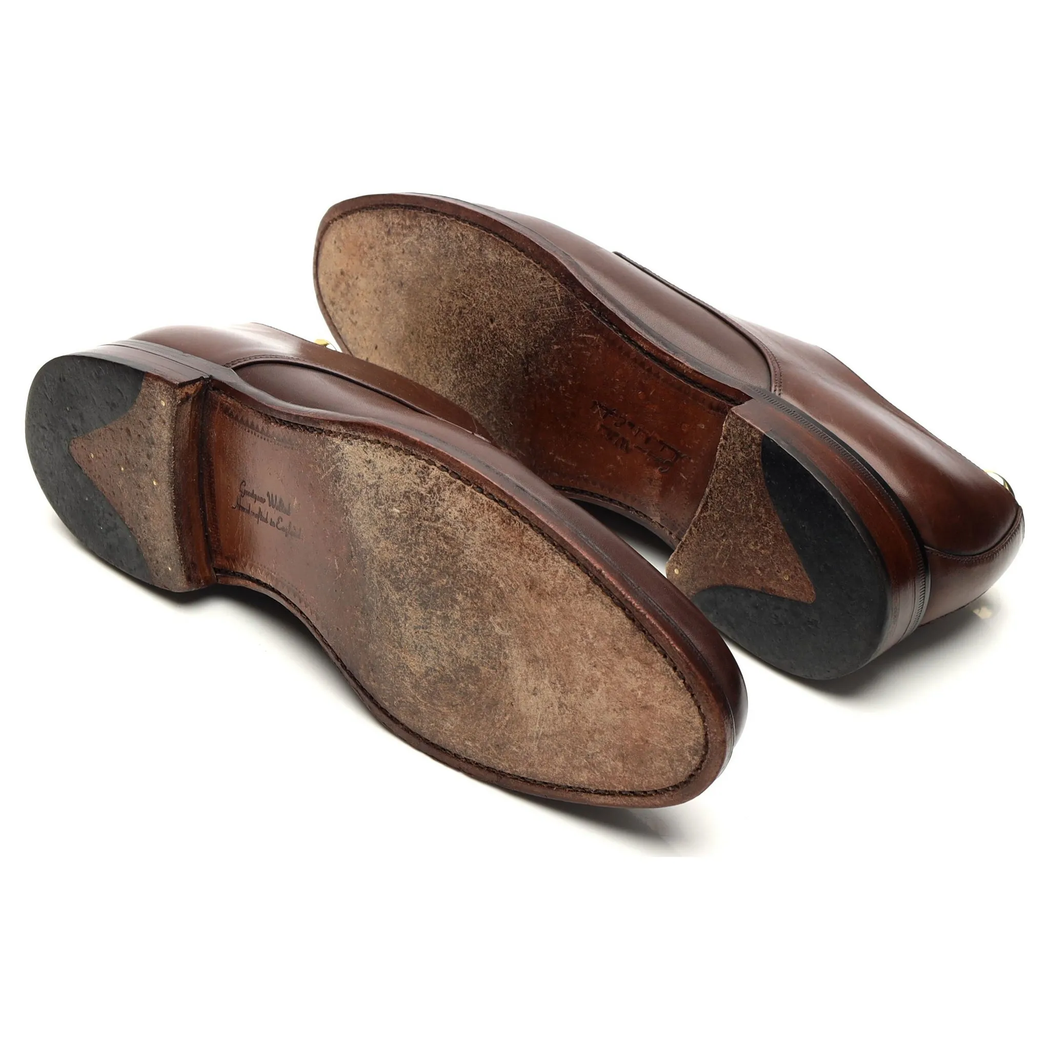 1880 Legacy 'Atkin' Brown Leather Derby UK 7 F