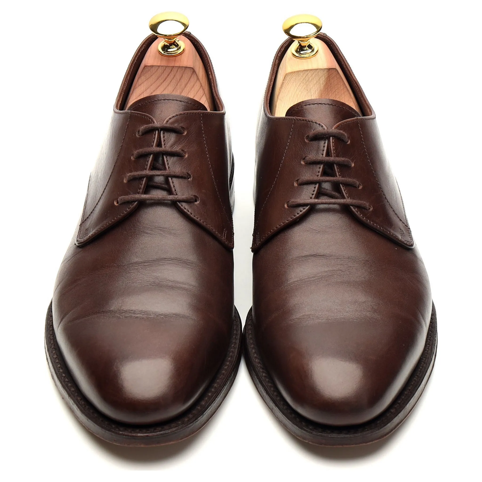 1880 Legacy 'Atkin' Brown Leather Derby UK 7 F