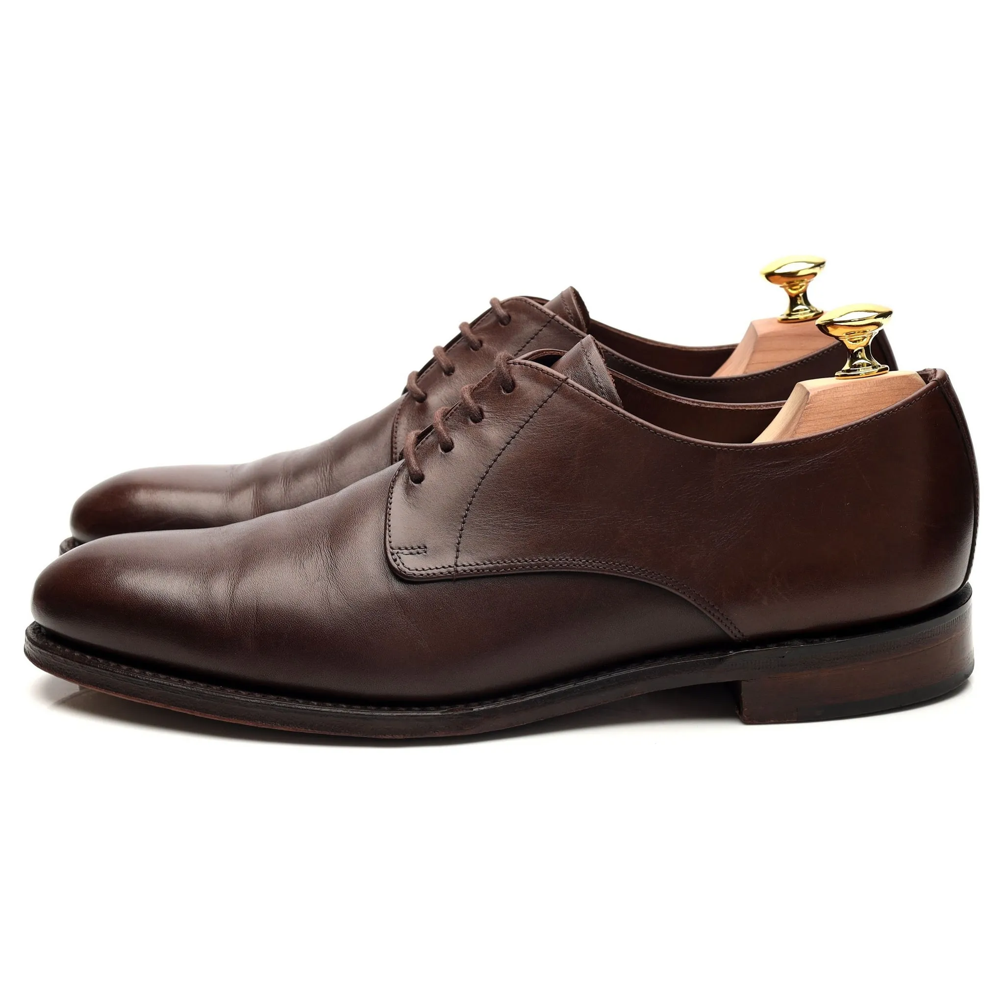 1880 Legacy 'Atkin' Brown Leather Derby UK 7 F
