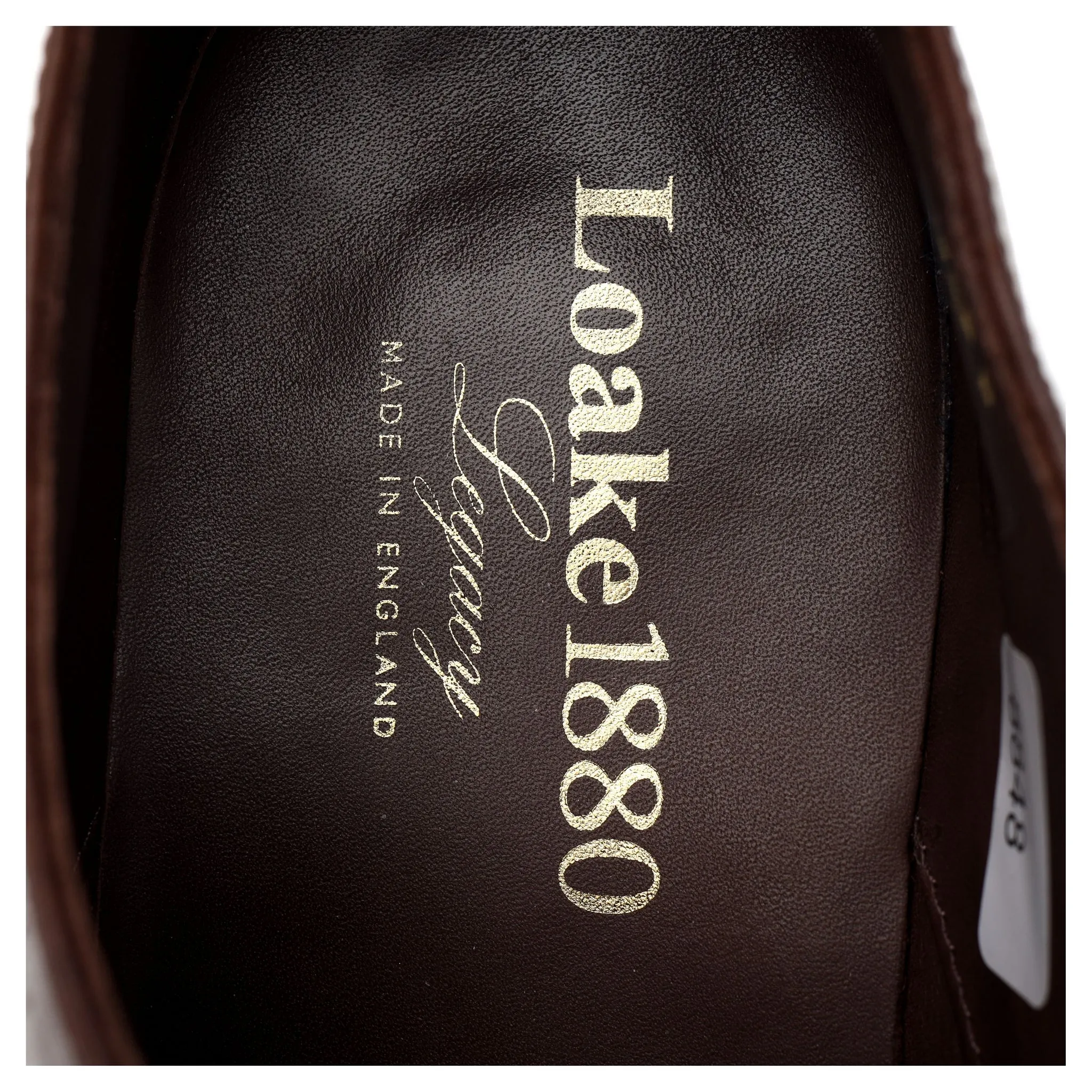 1880 Legacy 'Atkin' Brown Leather Derby UK 7 F