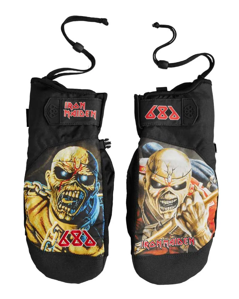 686 Men's Primer Mitt Iron Maiden Trooper Black 2025