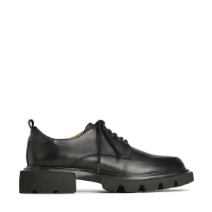 ADAIR LEATHER LACE-UP LOAFERS
