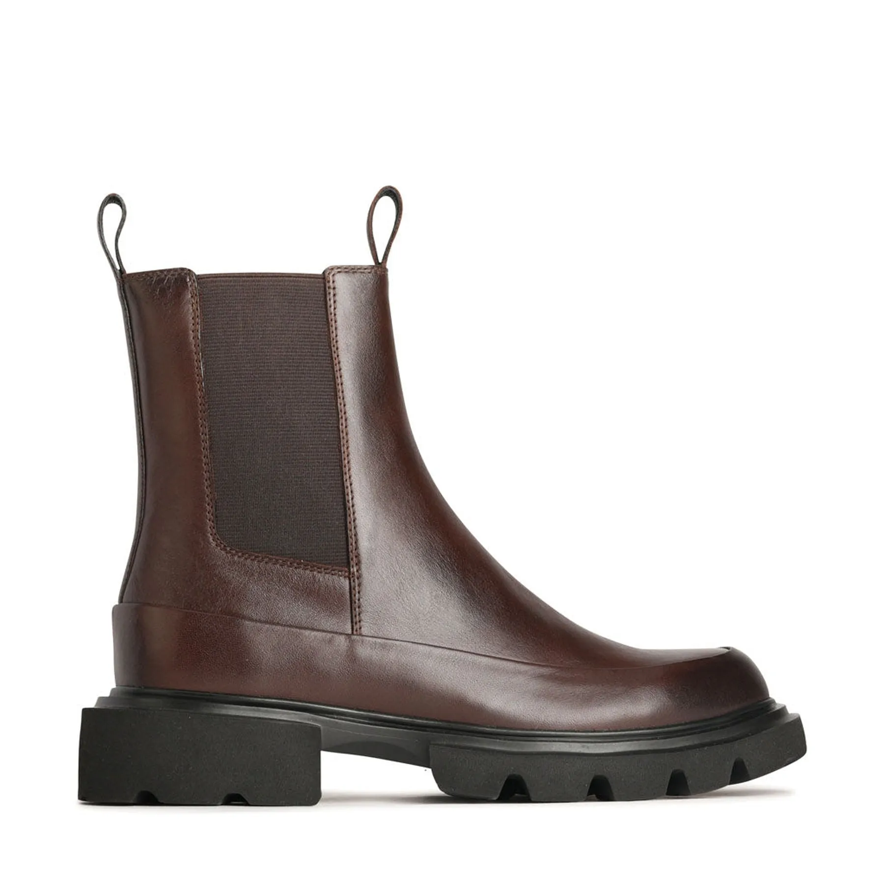 ADDI LEATHER CHUNKY CHELSEA BOOTS