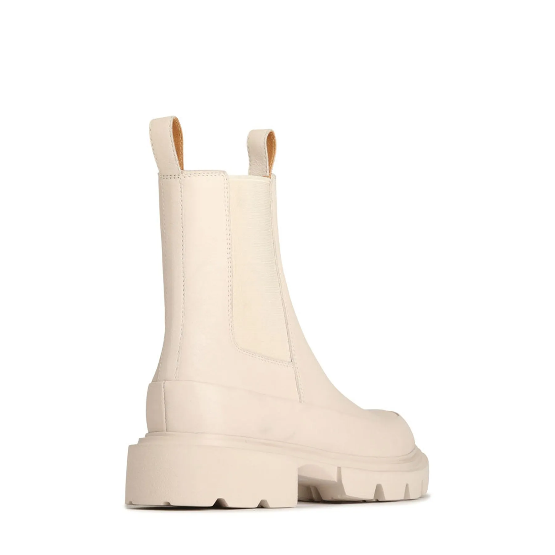 ADDI LEATHER CHUNKY CHELSEA BOOTS