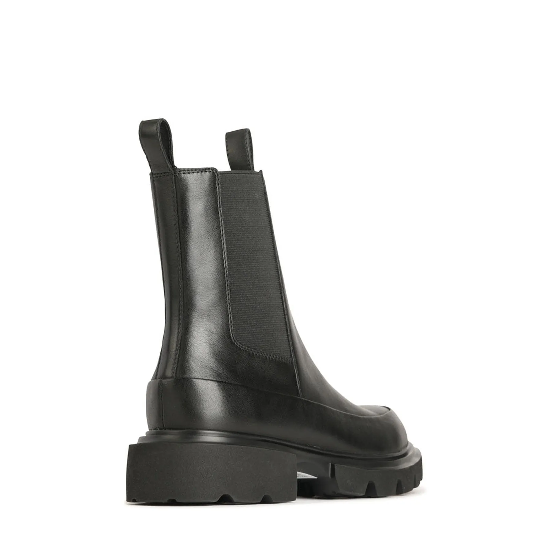 ADDI LEATHER CHUNKY CHELSEA BOOTS