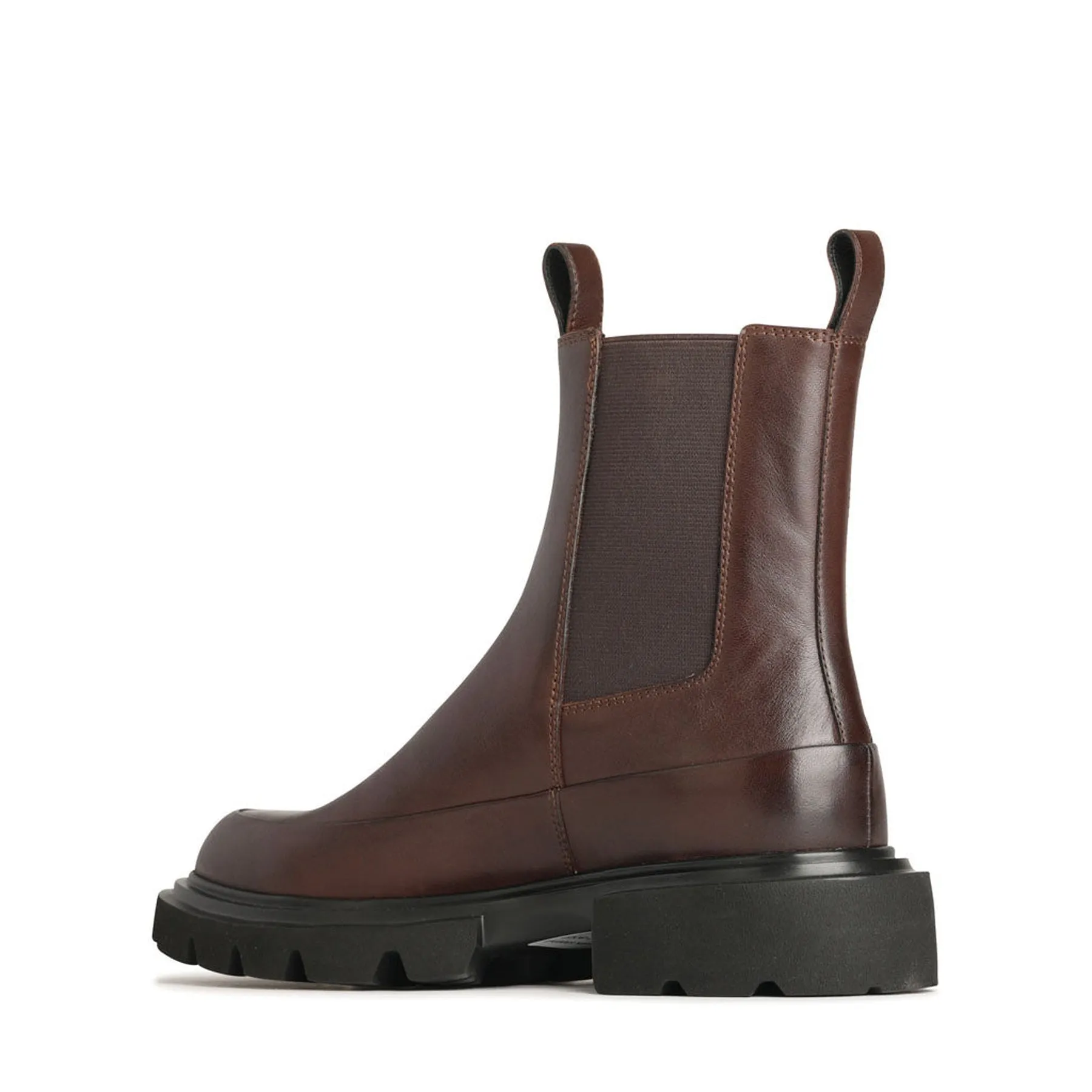 ADDI LEATHER CHUNKY CHELSEA BOOTS