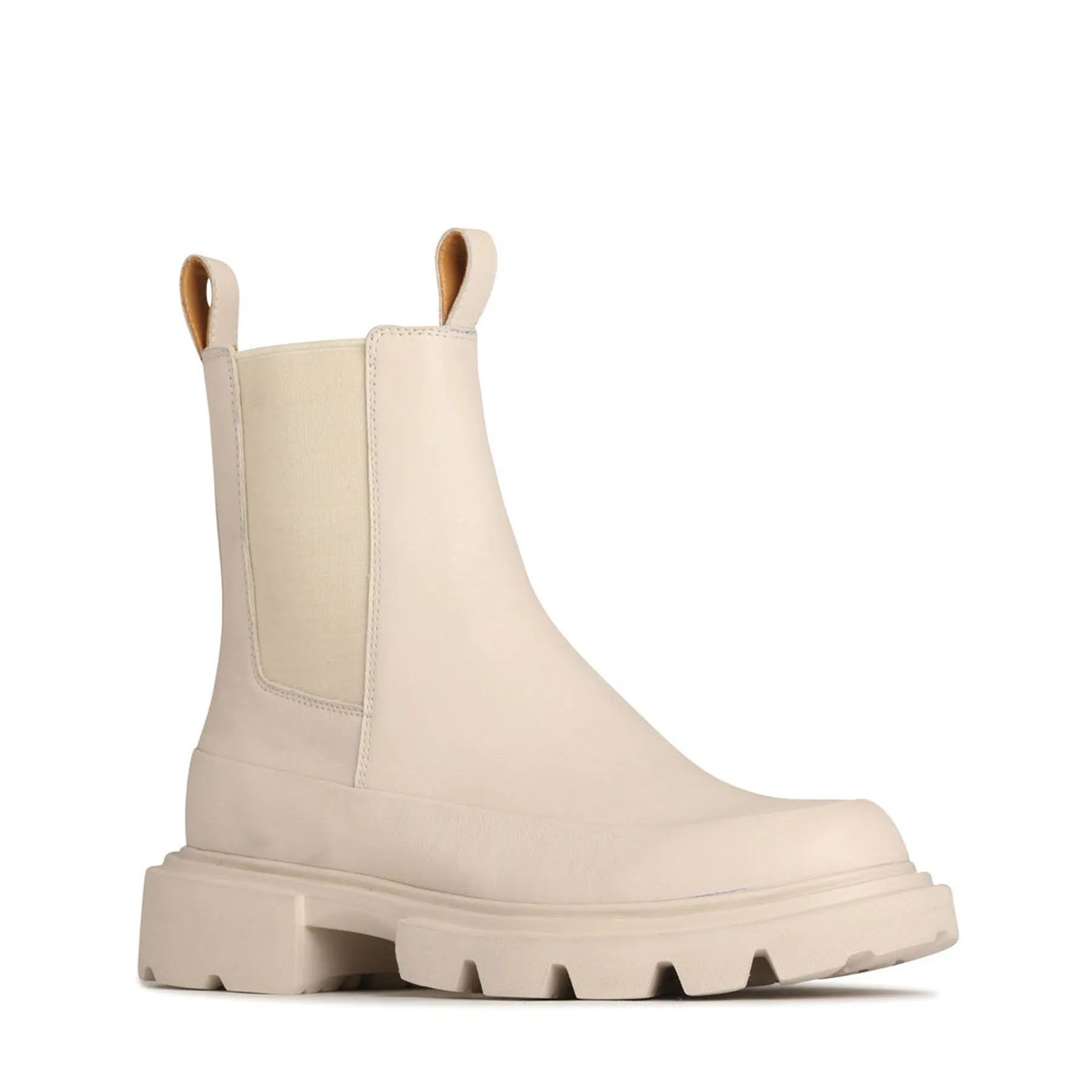 ADDI LEATHER CHUNKY CHELSEA BOOTS