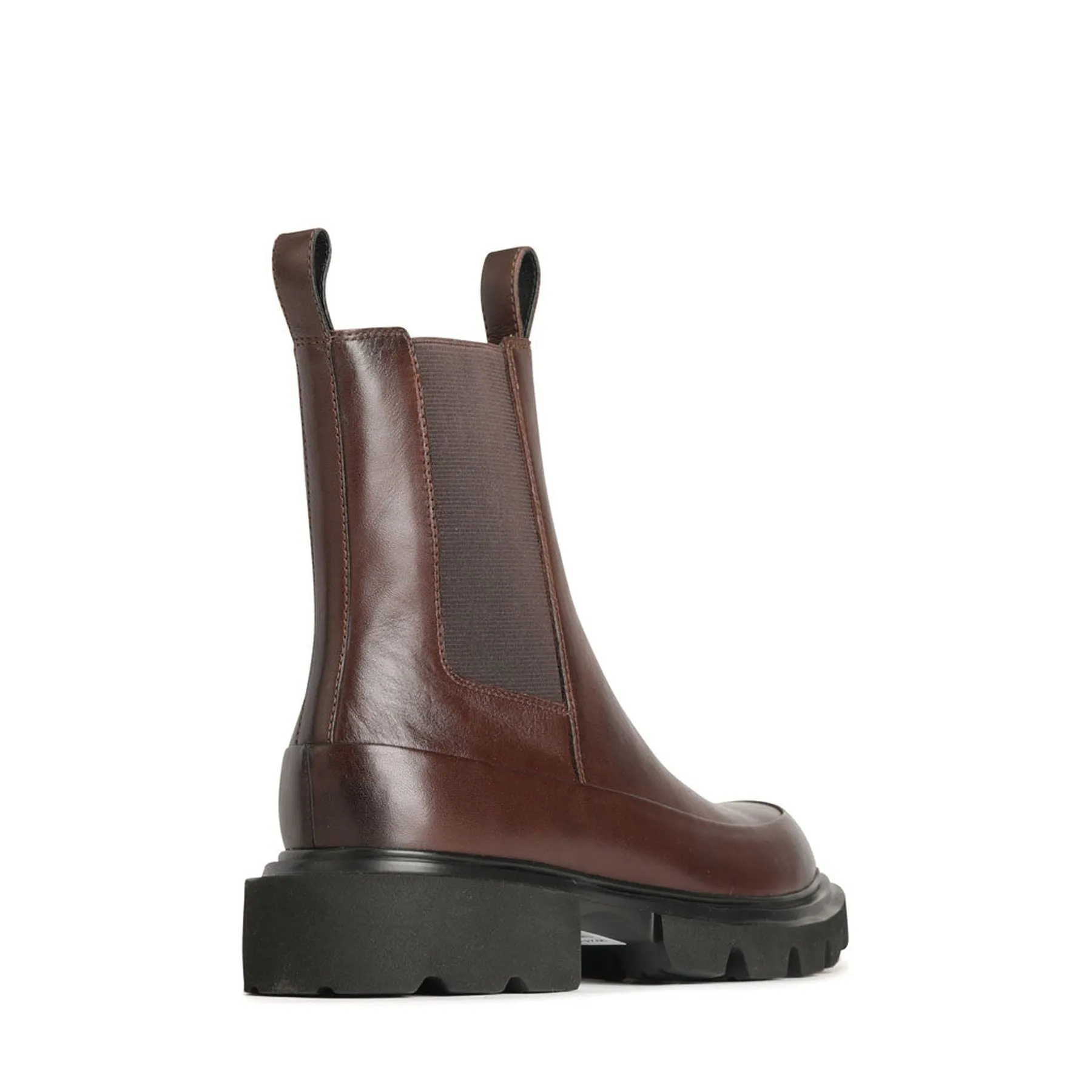ADDI LEATHER CHUNKY CHELSEA BOOTS