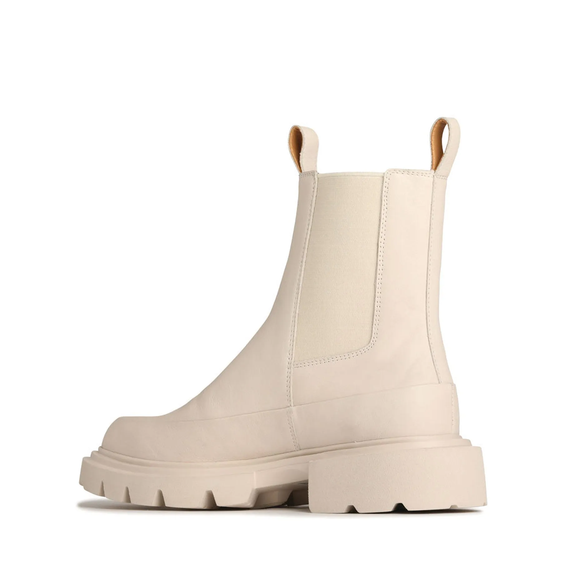 ADDI LEATHER CHUNKY CHELSEA BOOTS