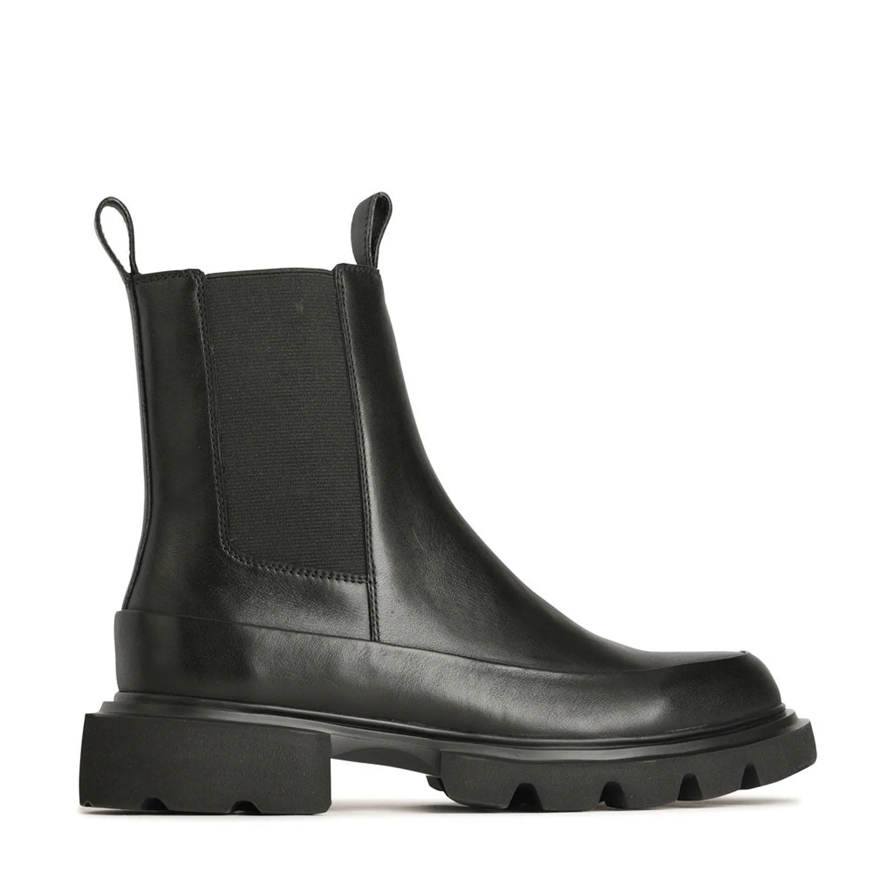 ADDI LEATHER CHUNKY CHELSEA BOOTS