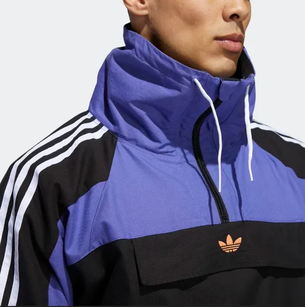 Adidas Skateboarding LMDRD Anorak Jacket Black/Purple/Amber Tint