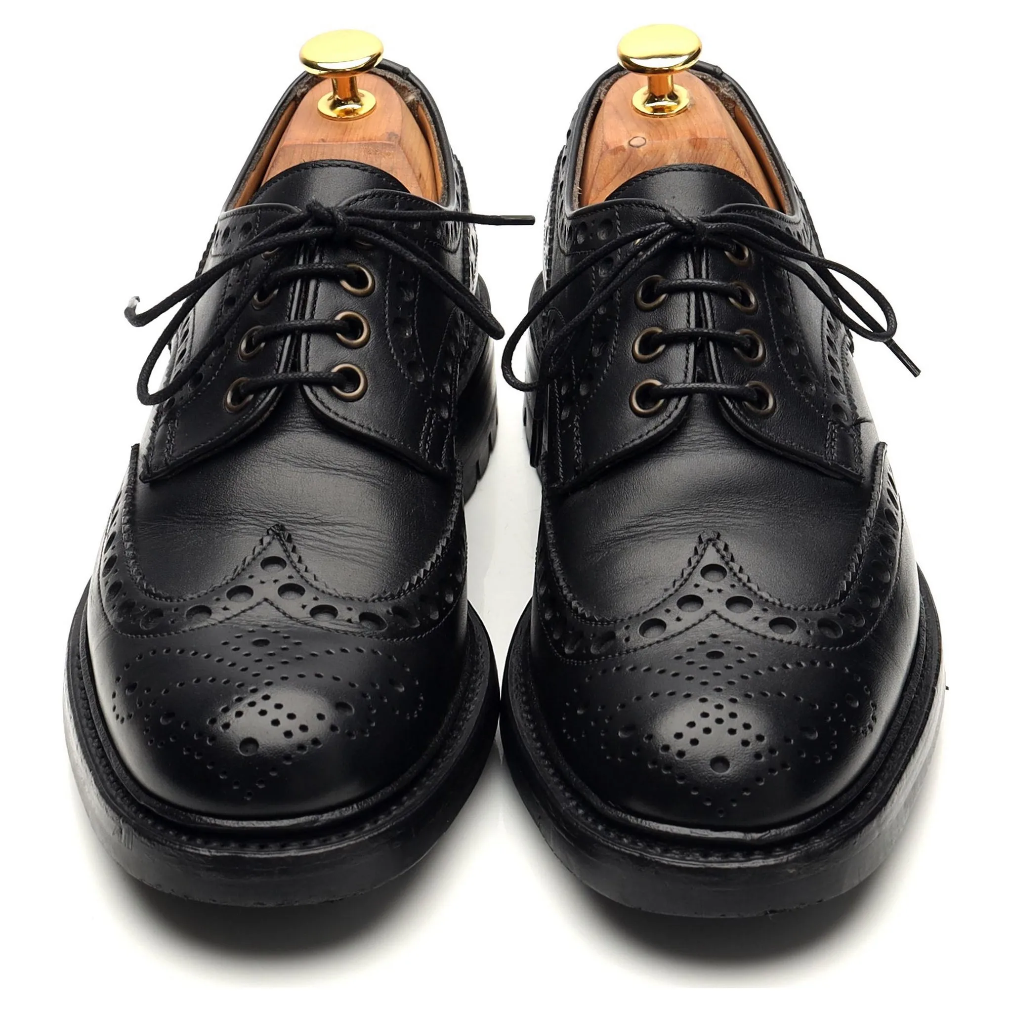 'Avon' Leather Derby Brogues UK 5 F