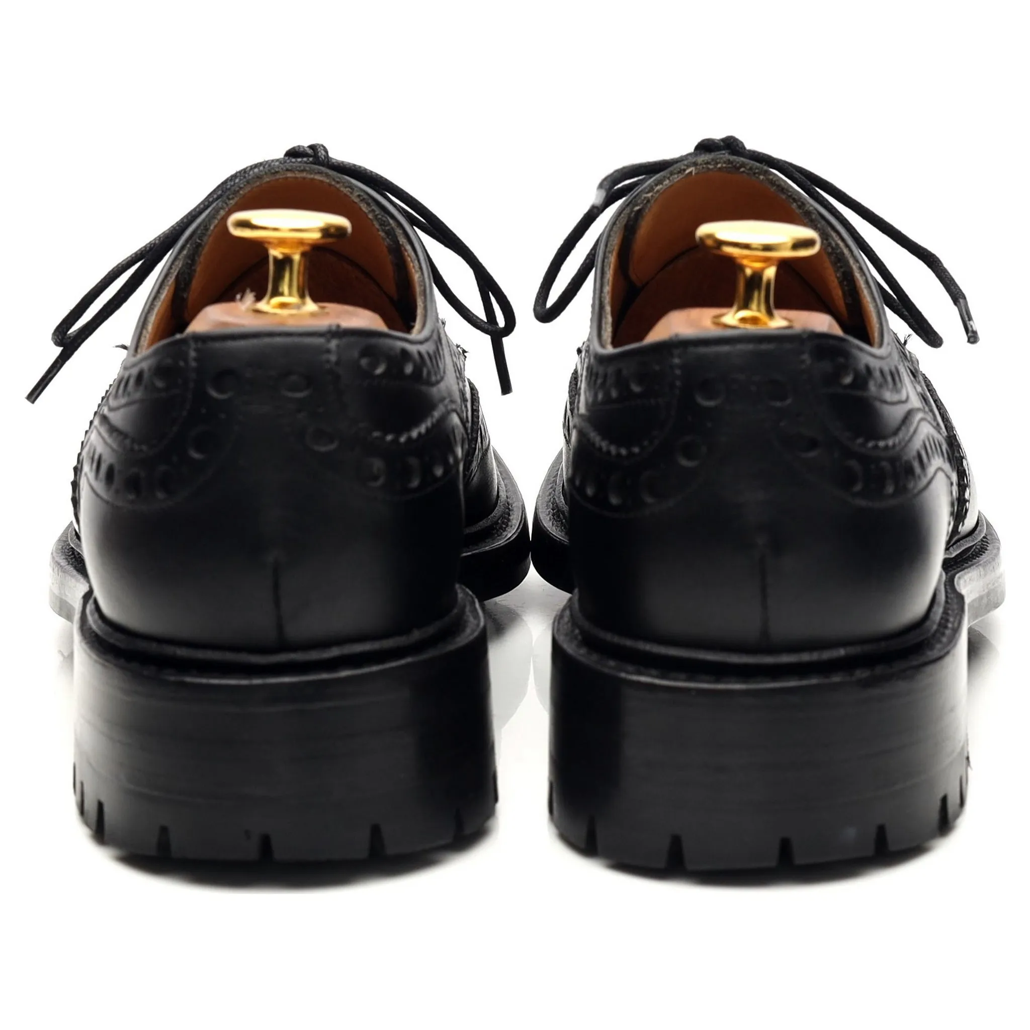 'Avon' Leather Derby Brogues UK 5 F
