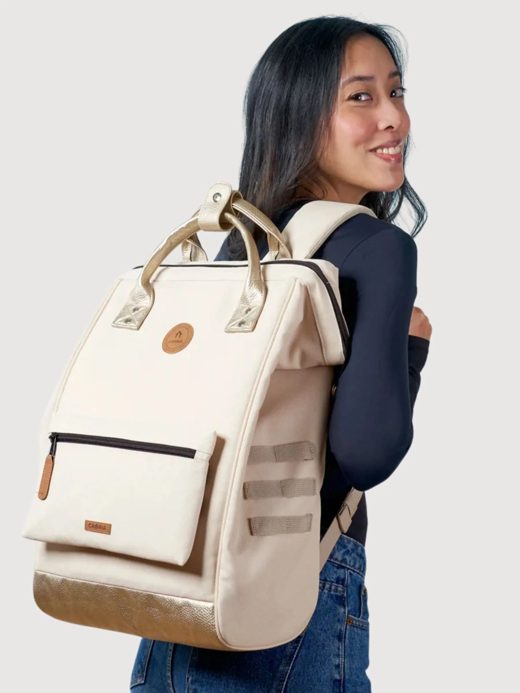 Backpack Adventurer Large Beige | Cabaia