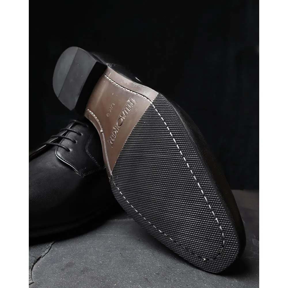 Black Chisel Toe Classic Derby