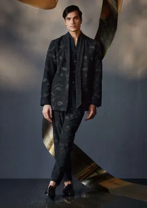 Black marine tuxedo set