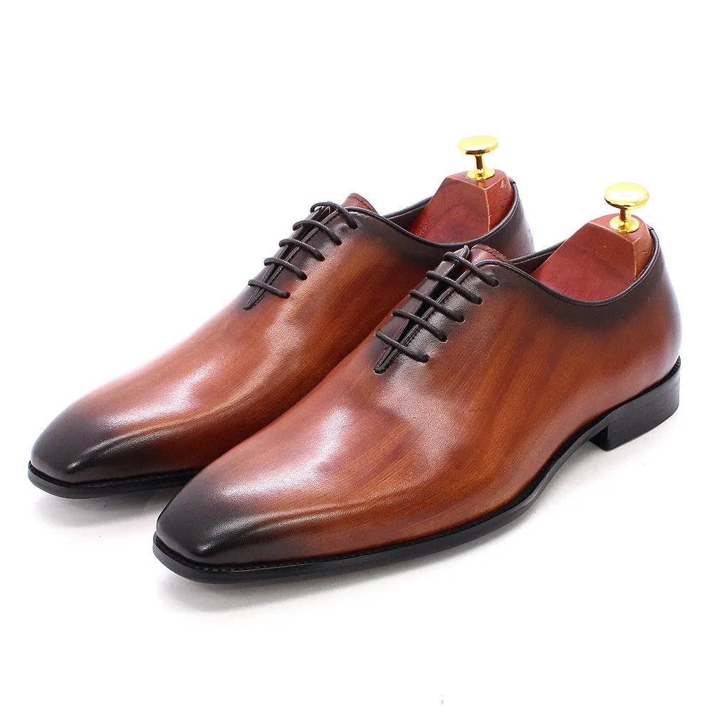 British Handmade Leather Oxford Shoes