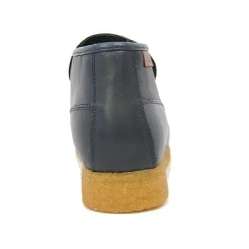 British Walkers Bwb Men's Navy Blue Leather Slip On