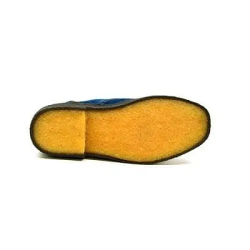 British Walkers Playboy Kaydence Men's Navy Blue Suede Ankle Boots