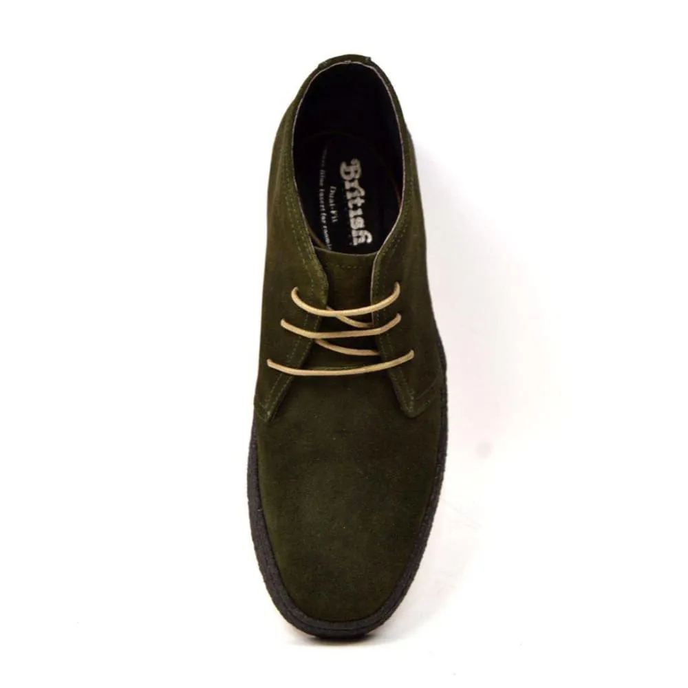 British Walkers Playboy Originals Men's Limited Edition Suede High Top Ankle Boots