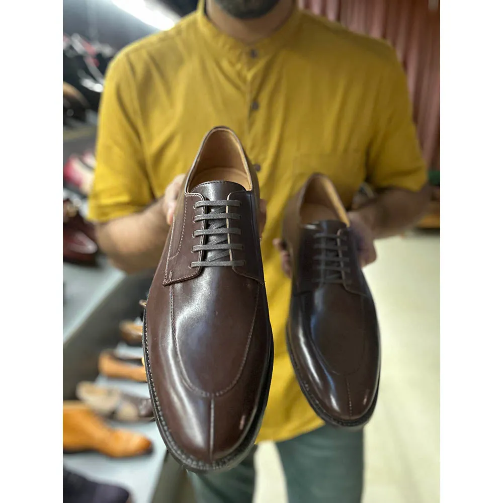 Brown Classic Apron Toe Derby