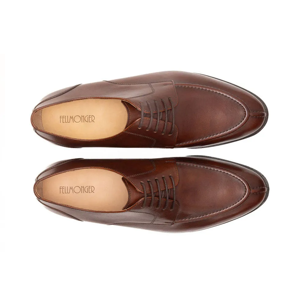 Brown Derby With Cord Stitching