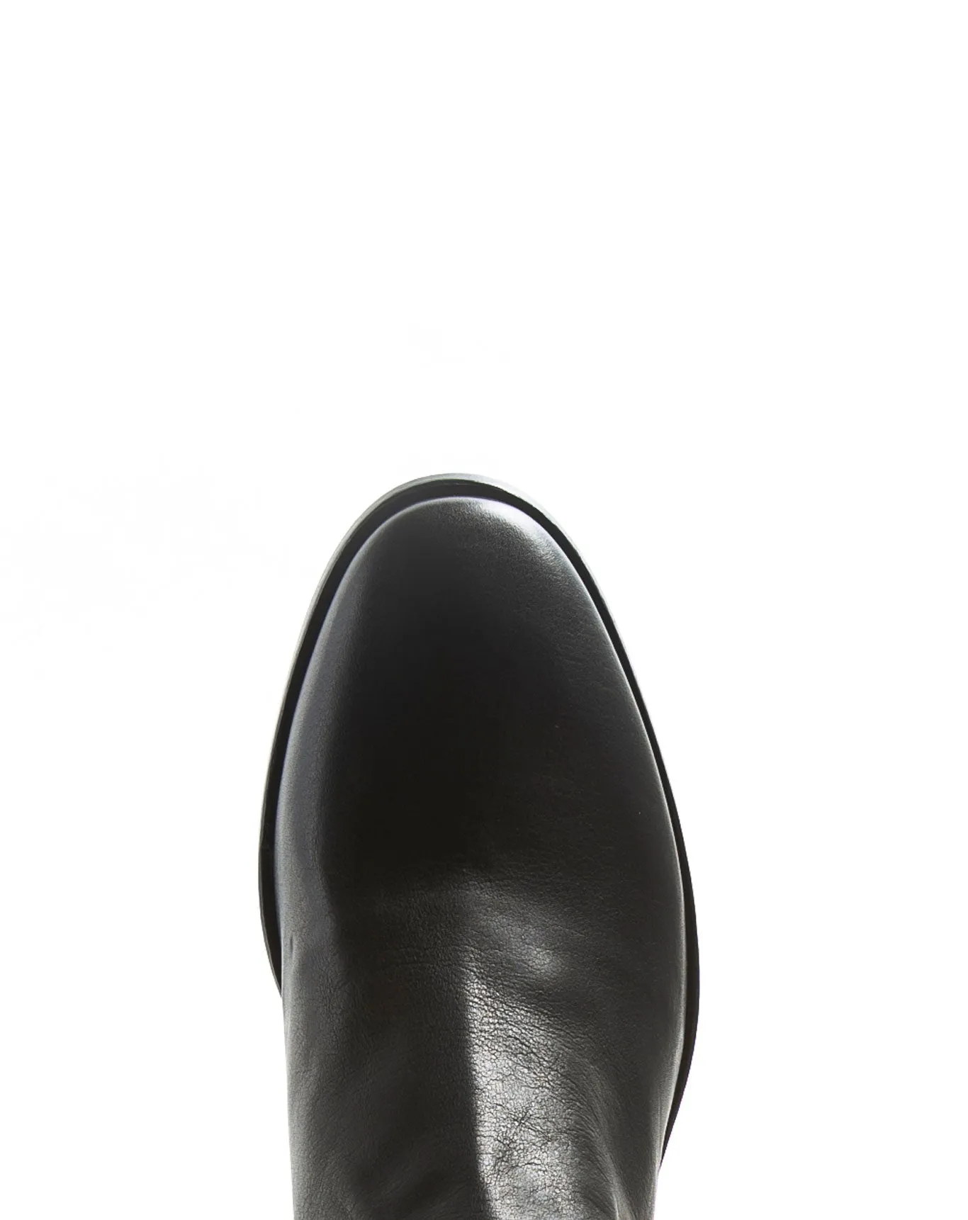 CALE Black Leather Boots
