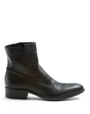 CALE Black Leather Boots