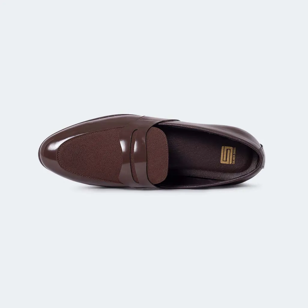 Caliber Shoes Coffee Formal Shoes for Men (CARTER B683SNY/SR)