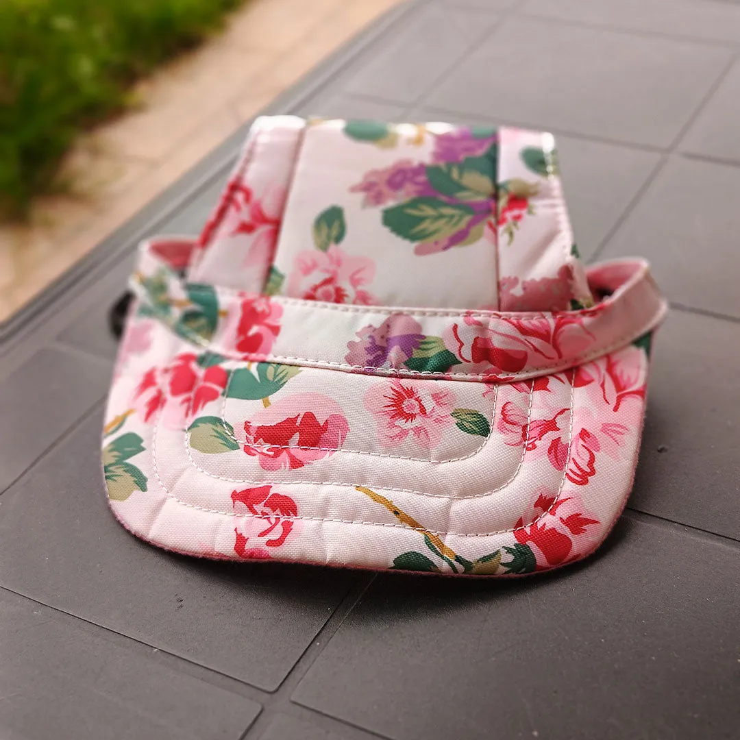 Cappello per cane floreale - 3 misure