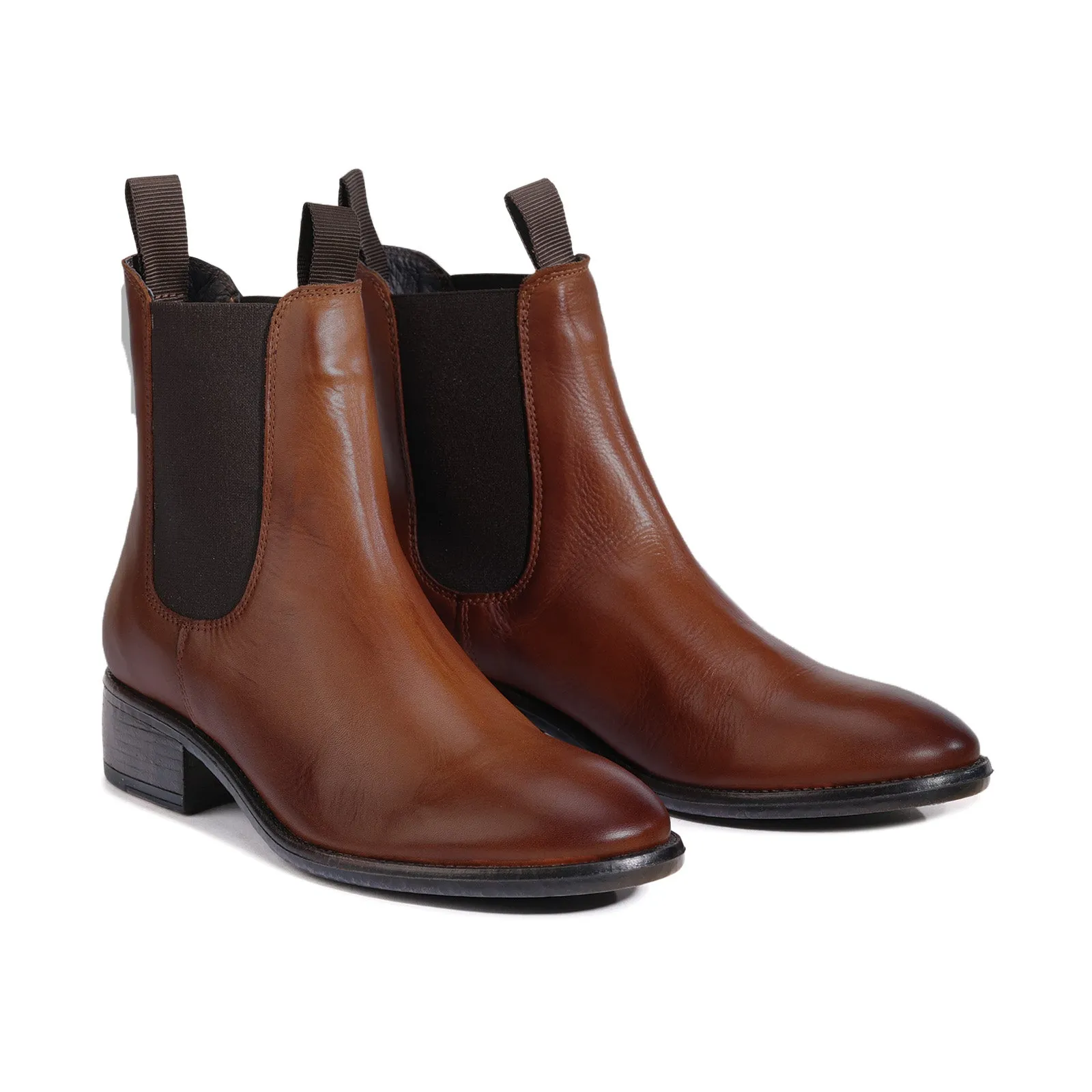 CELINA ANKLE BOOTS LEATHER