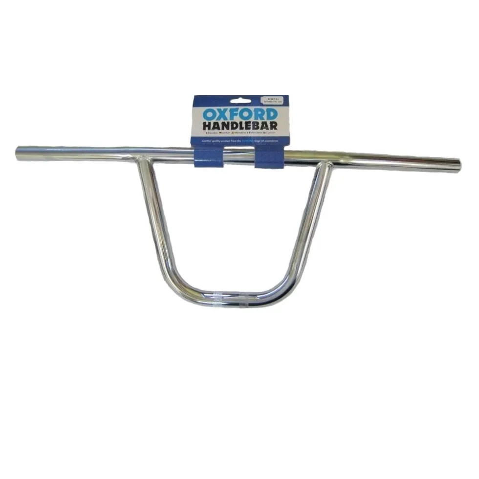 Chrome Plated 650mm BMX Handlebars