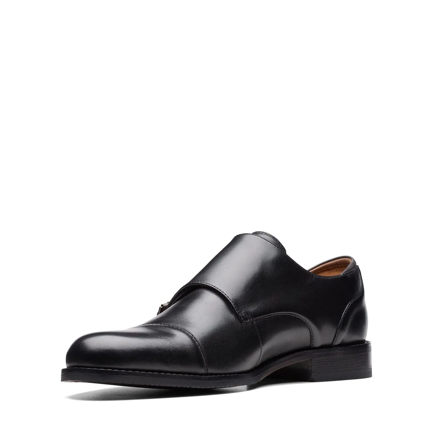 Clarks CraftArlo Monk Shoes (Standard Fit)