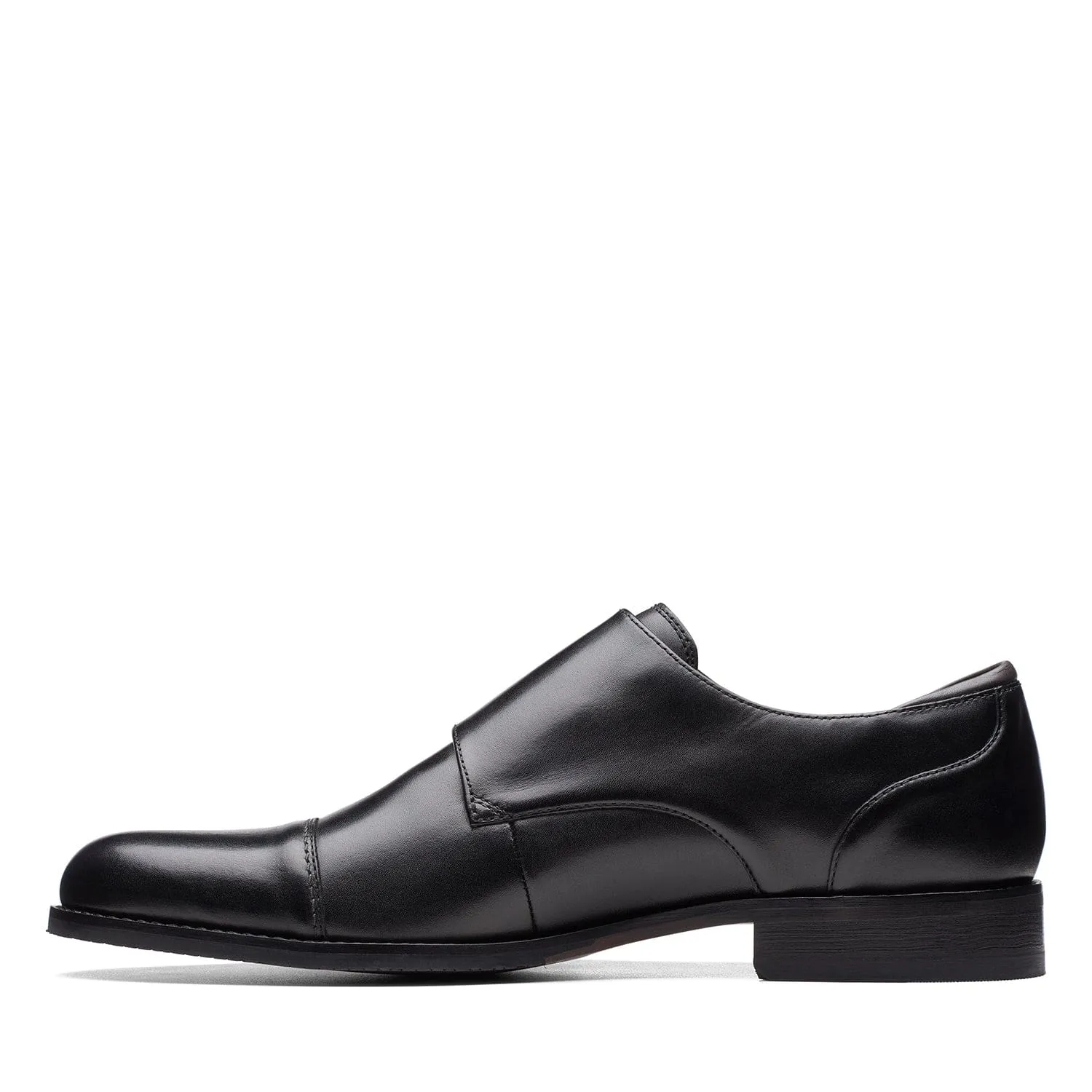 Clarks CraftArlo Monk Shoes (Standard Fit)