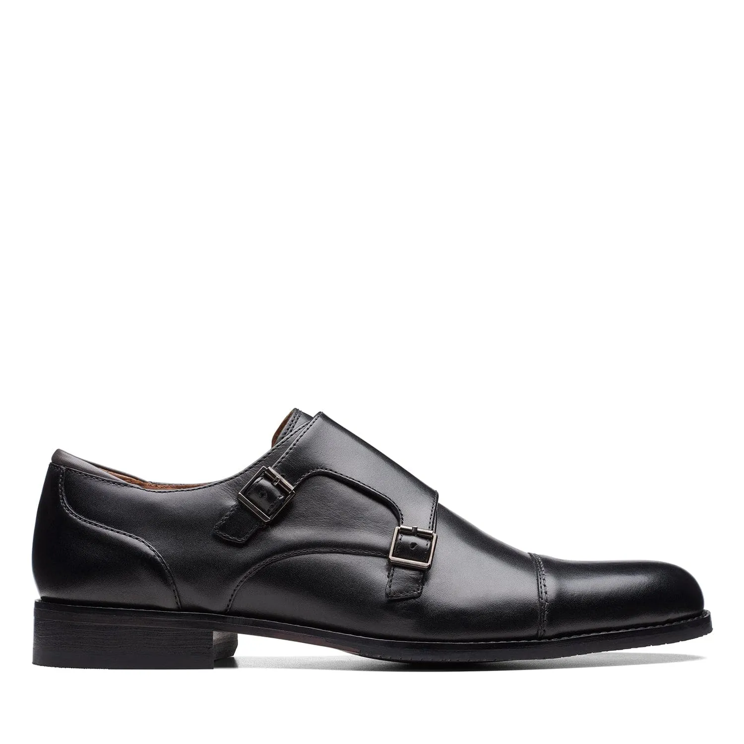 Clarks CraftArlo Monk Shoes (Standard Fit)