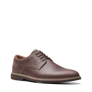 Clarks Men's Malwood Lace Dark Brown Leather 26175402