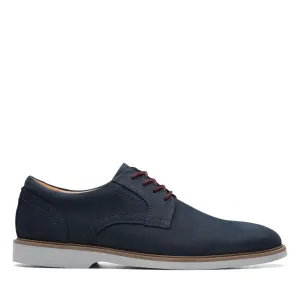 Clarks Men's Malwood Lace Navy Leather 26171103