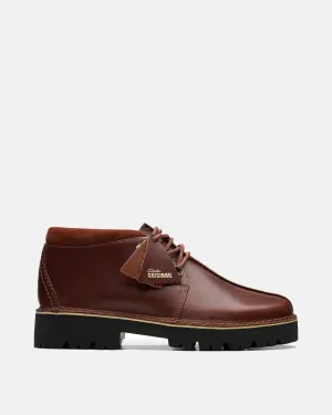 CLARKS ORIGINALS MENS TREK HIKE BOOTS BRITISH TAN LEATHER