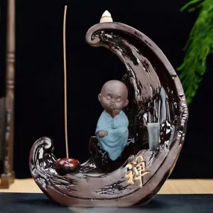 Conch Backflow Incense Burner