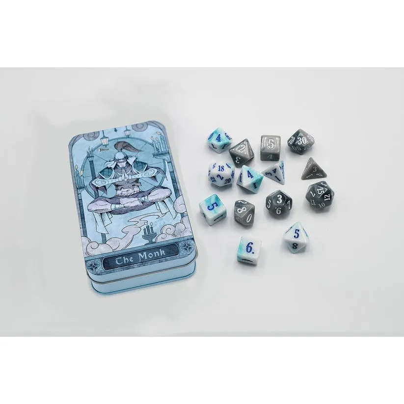 Dice Set and Tin | The Monk