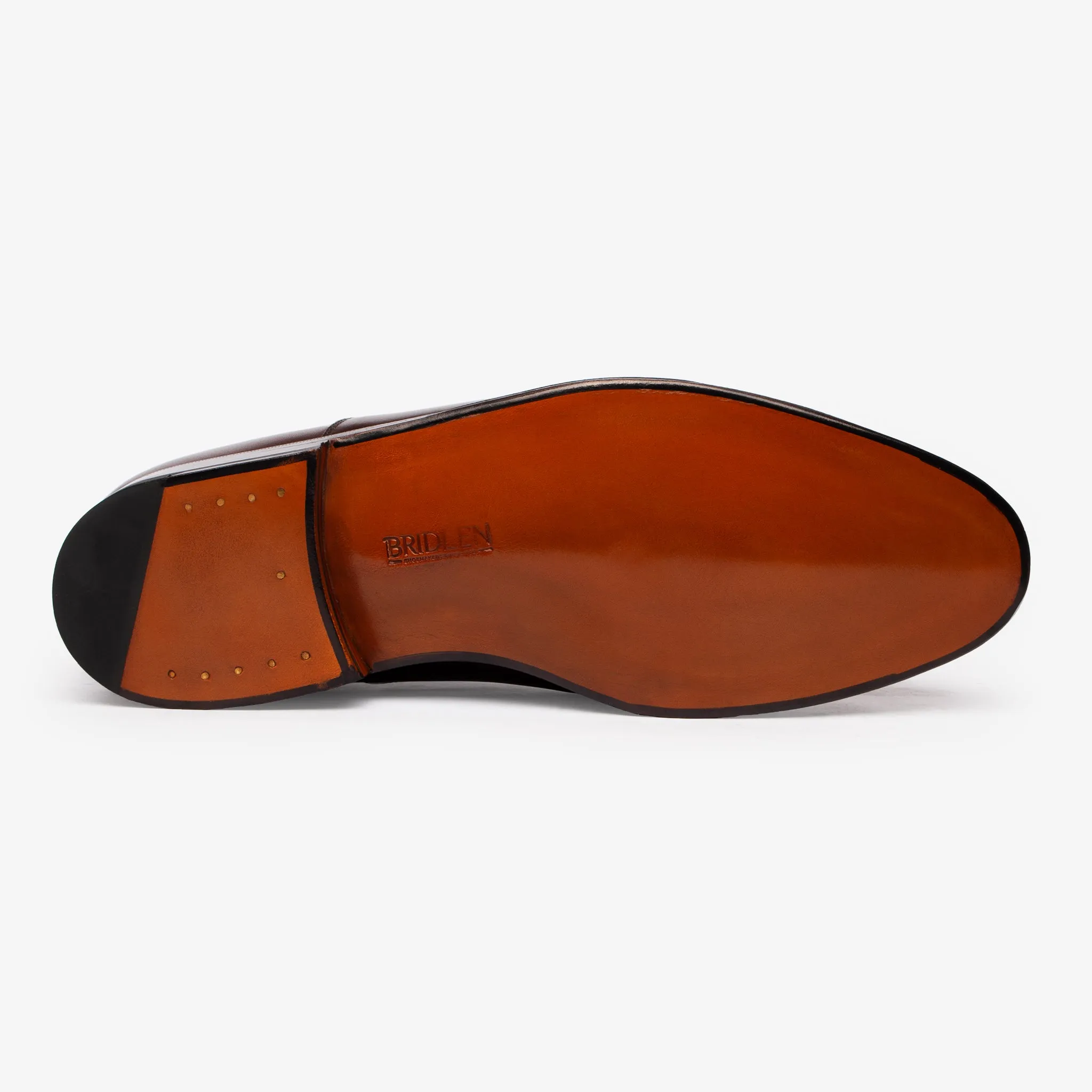 Double Monk - Burgundy - Zip Last