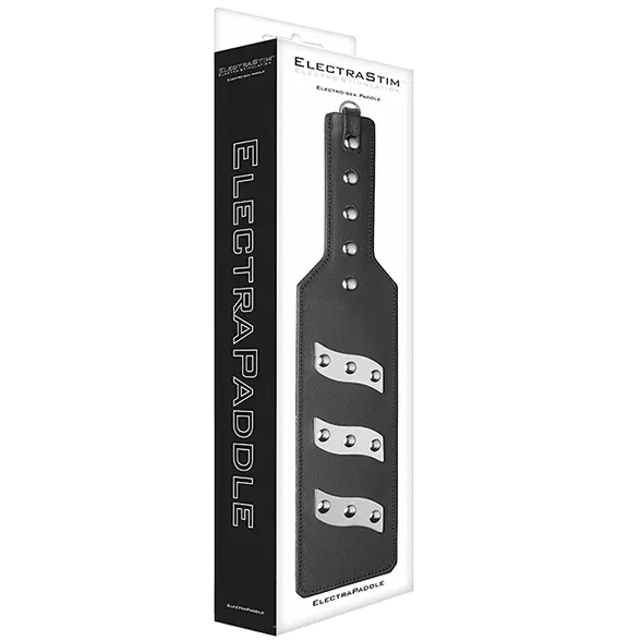 Electro-Sex Leather Paddle