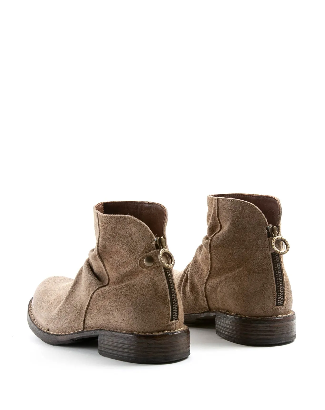 ELINA Tobacco Suede Boots