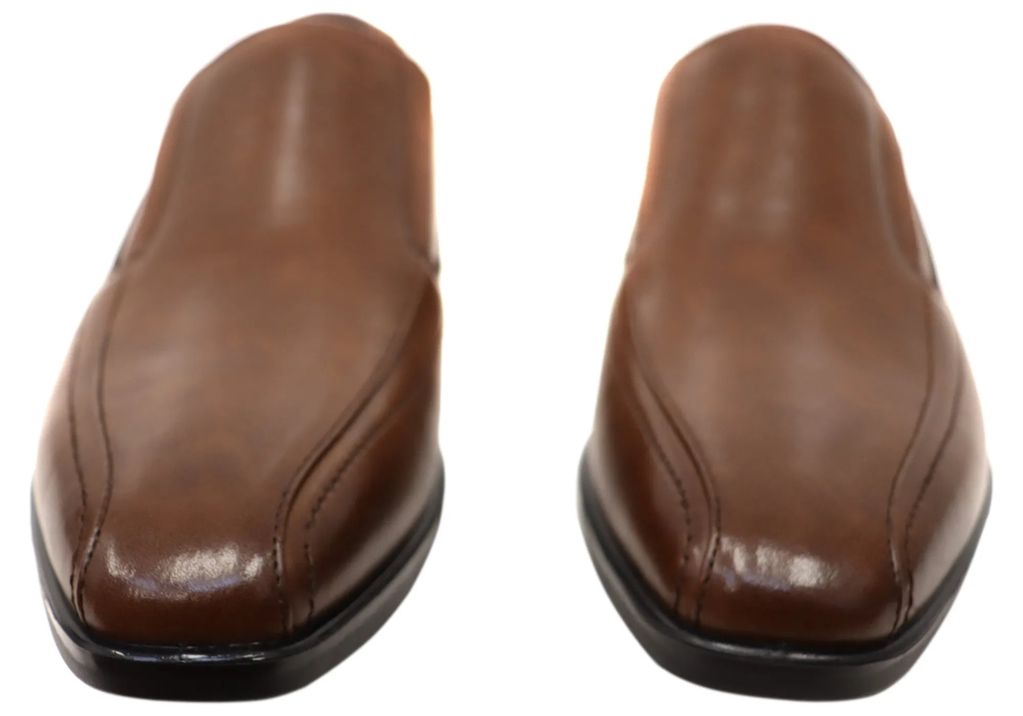 Explorer Mens Russell Leather Comfortable Slip On Dress Shoes