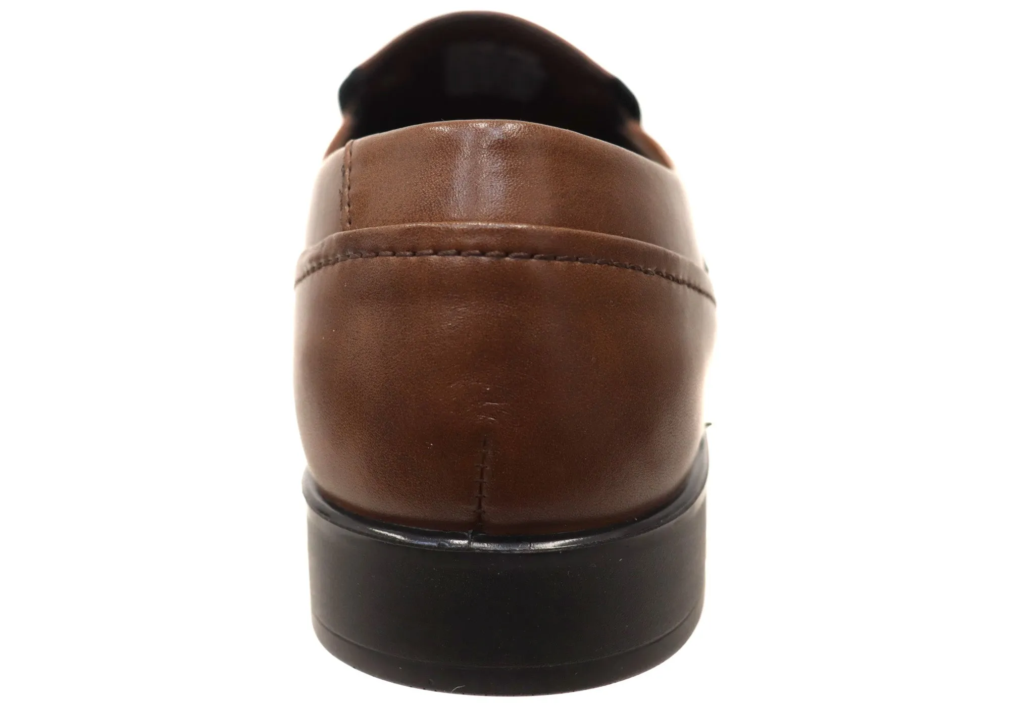 Explorer Mens Russell Leather Comfortable Slip On Dress Shoes