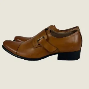 Fagela Monk Men's Single Strap Dress Shoe 40
