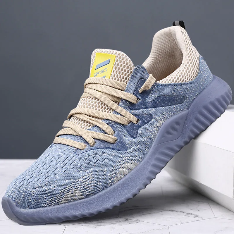 Fashionable breathable anti-smash safety shoes