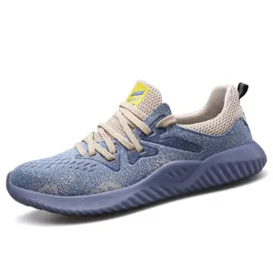 Fashionable breathable anti-smash safety shoes