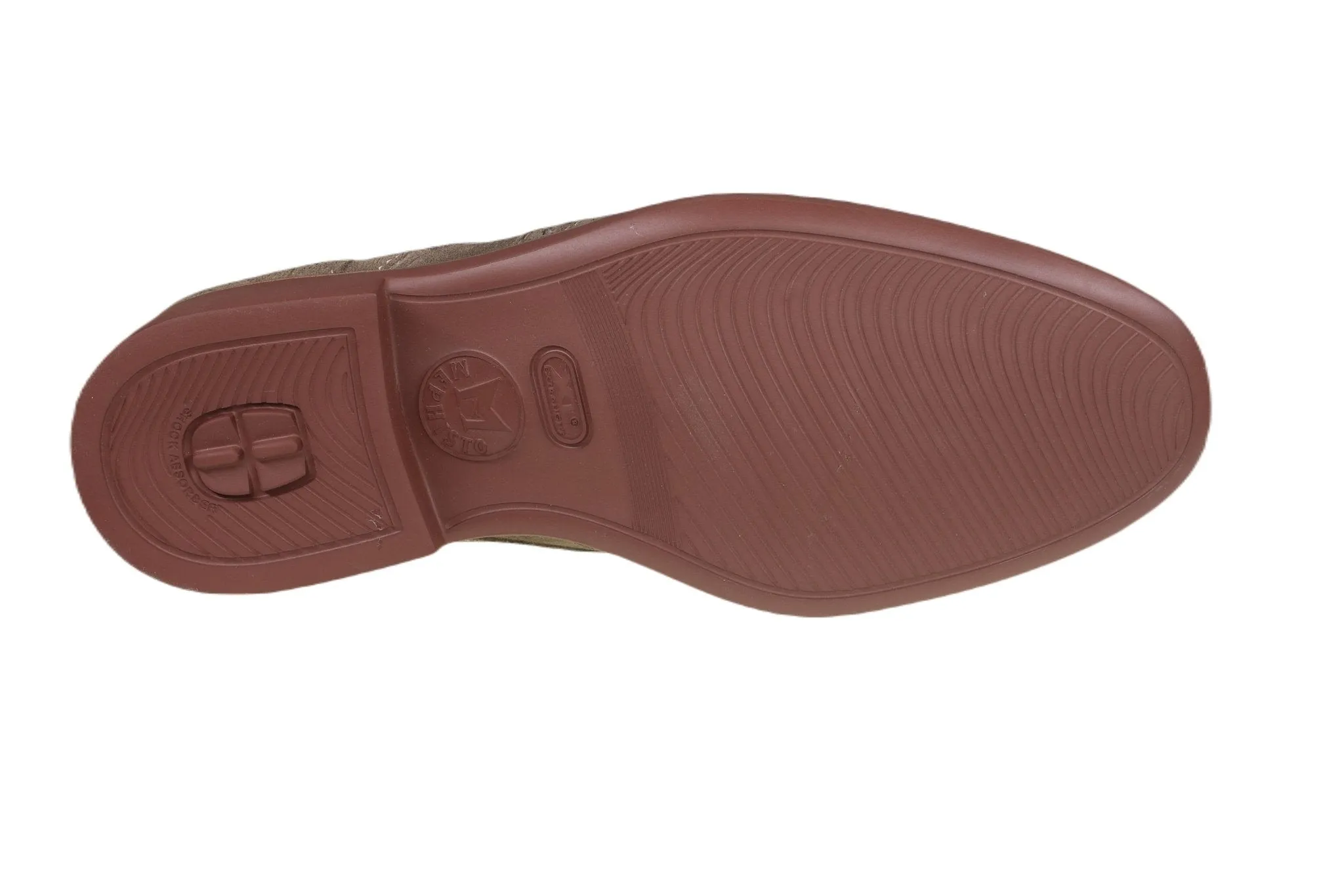 'Feros' men's lace-up shoe - Taupe