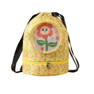 Floral Waterproof Swim Backpack